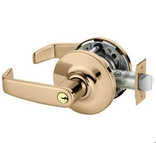 Sargent 10G04GL-9 Polished Bronze Storeroom Entry 10-Line L-Lever with G-Rose