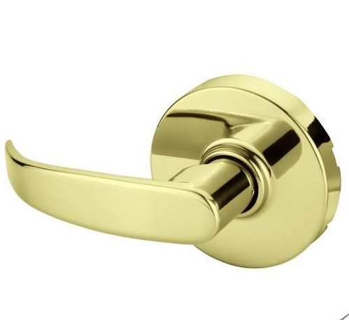 Sargent 10U93LP-4 Satin Brass Half Dummy 10-Line P-Lever with L-Rose