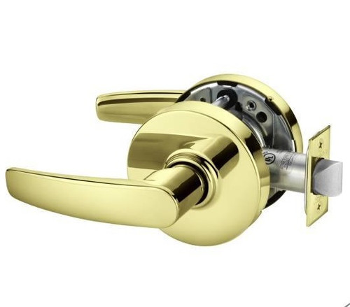 Sargent 10U15LB-4 Satin Brass Passage 10-Line B-Lever with L-Rose