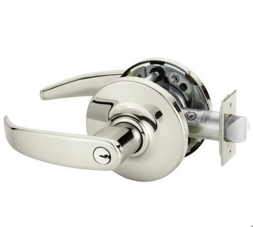 Sargent 10G05GP-15 Satin Nickel Keyed Entry 10-Line P-Lever with G-Rose