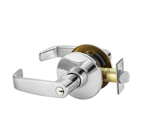 Sargent 11G24LL-26 Polished Chrome Entry L-Lever with L-Rose