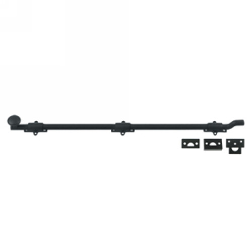 Deltana FPG2619 Paint Black 26" HD Offset Surface Bolt