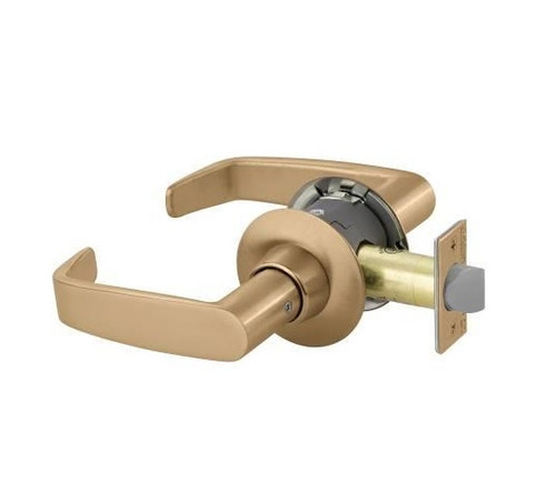 Sargent 11U15BL-4 Satin Brass Passage L-Lever with B-Rose