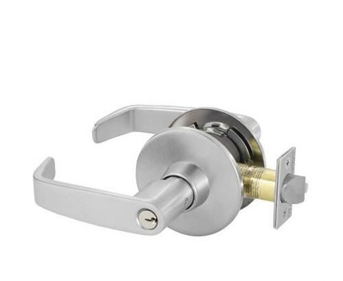 Sargent 11G24LL-26D Satin Chrome Entry L-Lever with L-Rose