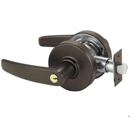 Sargent 7G05LB-10BE Dark Oxidized Satin Bronze - Equivalent Keyed Entry B-Lever with L-Rose