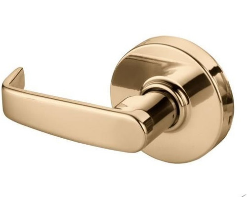 Sargent 7U93LL-9 Polished Bronze Half Dummy L-Lever with L-Rose