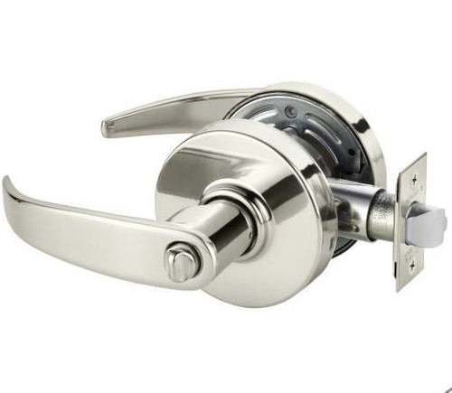 Sargent 7U65LP-14 Polished Nickel Privacy P-Lever with L-Rose