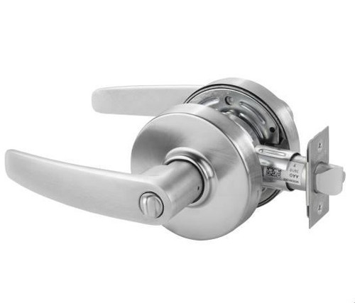 Sargent 7U65LB-26D Satin Chrome Privacy B-Lever with L-Rose