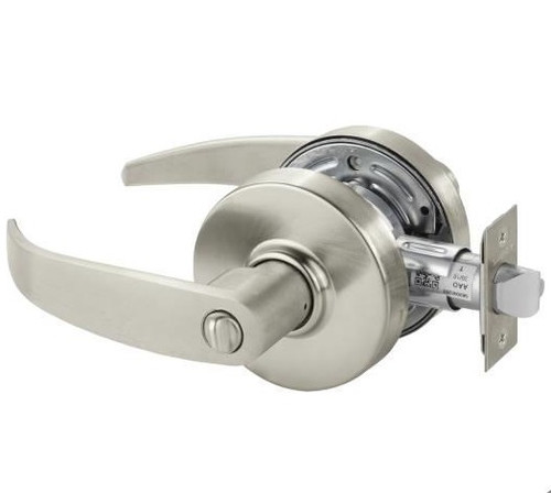 Sargent 7U65LP-15 Satin Nickel Privacy P-Lever with L-Rose