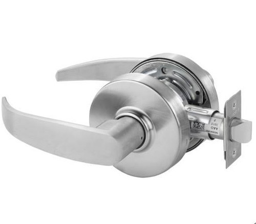 Sargent 7U15LP-WSP White Suede Powder Coat Passage P-Lever with L-Rose