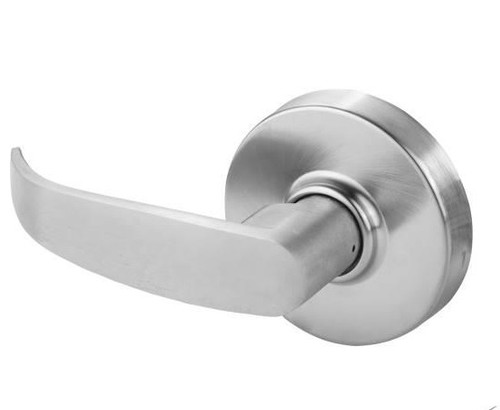 Sargent 7U93LP-WSP White Suede Powder Coat Half Dummy P-Lever with L-Rose