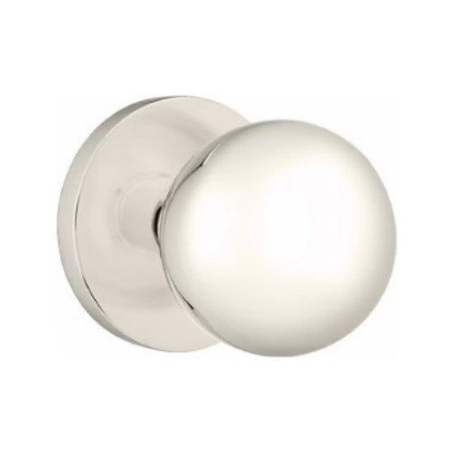 Emtek OR-US14-PASS Polished Nickel Orb Passage Knob with Your Choice of Rosette