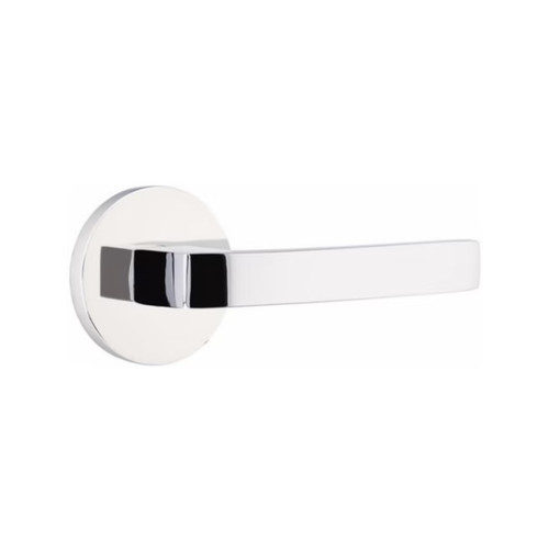 Emtek BRL-US26-PASS Polished Chrome Breslin Passage Lever with Your Choice of Rosette