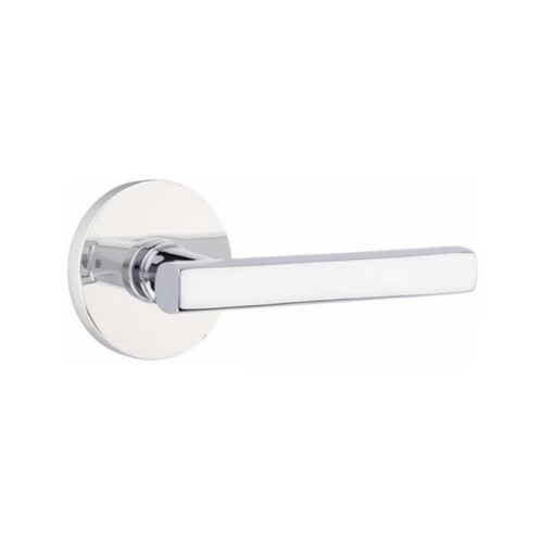 Emtek FRL-US26-PASS Polished Chrome Freestone Passage Lever with Your Choice of Rosette