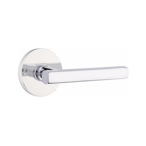 Emtek FRL-US26-PRIV Polished Chrome Freestone Privacy Lever with Your Choice of Rosette