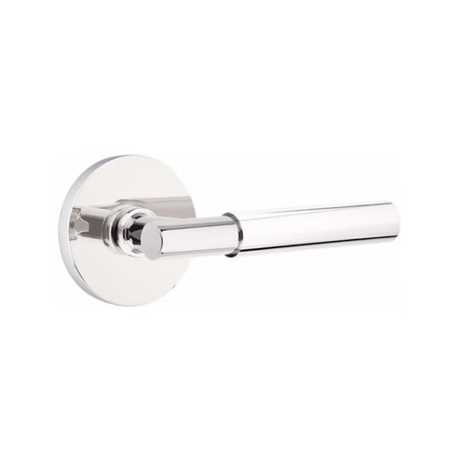 Emtek MYL-US26-PRIV Polished Chrome Myles Privacy Lever with Your Choice of Rosette