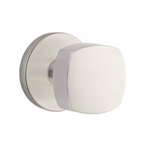 Emtek FRK-US15-PASS Satin Nickel Freestone Passage Knob with Your Choice of Rosette