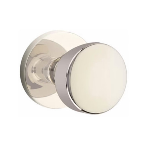 Emtek LAU-US14-PRIV Polished Nickel Laurent Privacy Knob with Your Choice of Rosette