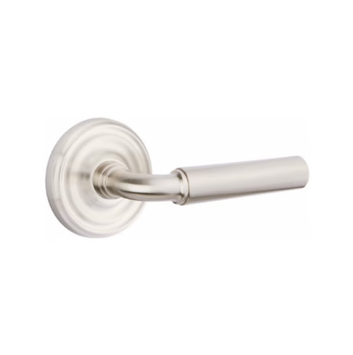 Emtek MNG-US15-PASS Satin Nickel Manning Passage Lever with Your Choice of Rosette