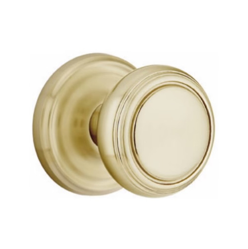 Emtek NW-US4-PRIV Satin Brass Norwich Privacy Knob with Your Choice of Rosette