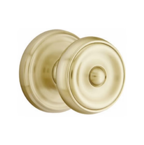 Emtek W-US4-PASS Satin Brass Waverly Passage Knob with Your Choice of Rosette