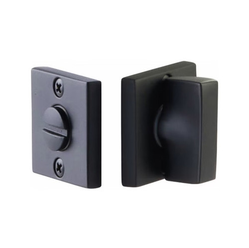 Emtek 8582-US10B Oil Rubbed Bronze Square Thumbturn Privacy Set