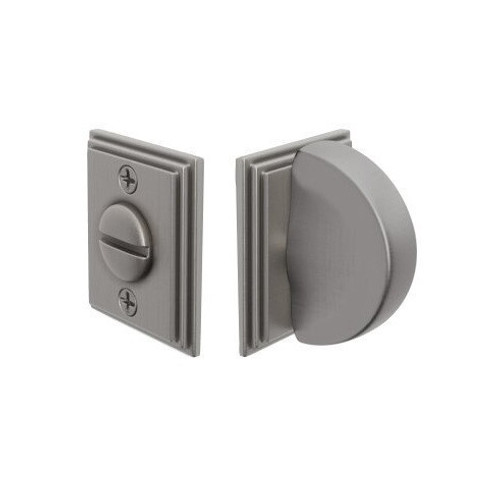 Emtek 8382-US15 Satin Nickel Wilshire Thumbturn Privacy Set