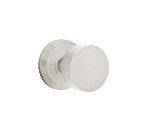 Emtek S100-XX-RNK-SS Stainless Steel Round Passage Knob with Your Choice of Rosette