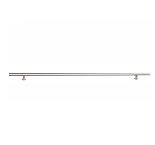 Emtek 86189SS Round Profile 48" Overall Long Door Pull Brushed Stainless Steel Finish