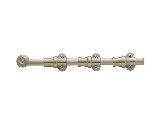 Baldwin 0381.076 Lifetime Graphite Nickel 12” Surface Bolt