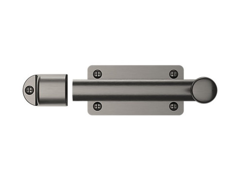 Baldwin 0345.076 Lifetime Graphite Nickel Dutch Door Bolt