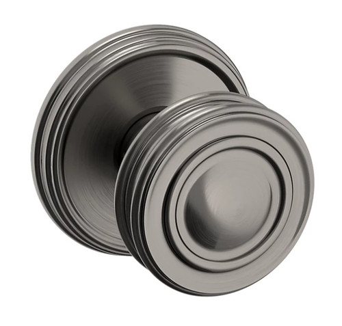 Baldwin 5066076FD-PRE Lifetime Graphite Nickel Full Dummy Knob with 5078 Rose