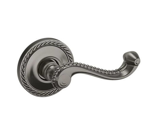 Baldwin 5104076PASS-PRE Lifetime Graphite Nickel Passage Lever with 5004 Rose