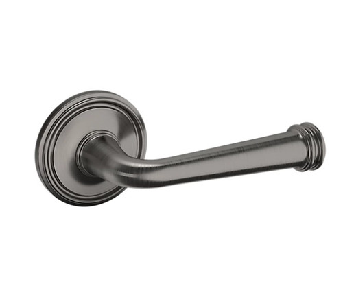 Baldwin 5116076PASS-PRE Lifetime Graphite Nickel Passage Lever with 5070 Rose