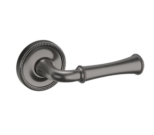 Baldwin 5118076PASS-PRE Lifetime Graphite Nickel Passage Lever with 5076 Rose