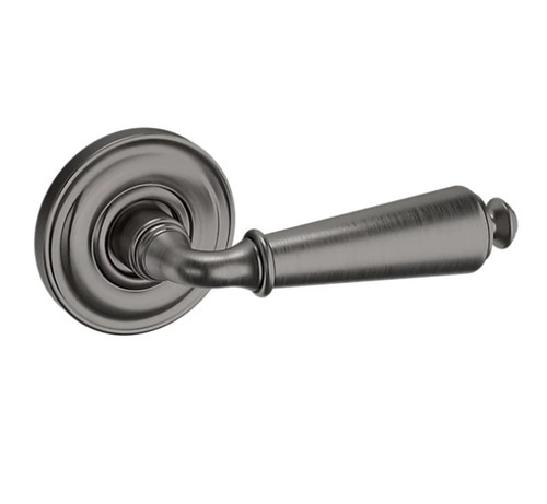Baldwin 5125076PASS-PRE Lifetime Graphite Nickel Passage Lever with 5048 Rose