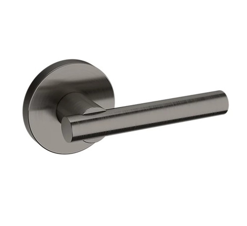 Baldwin 5137076PASS-PRE Lifetime Graphite Nickel Passage Lever with 5046 Rose