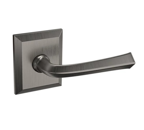Baldwin 5141076PASS-PRE Lifetime Graphite Nickel Passage Lever with R033 Rose