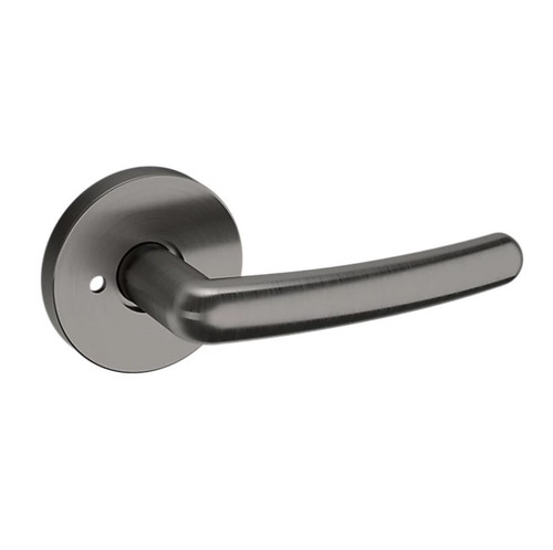 Baldwin 5165076PRIV-PRE Lifetime Graphite Nickel Privacy Lever with 5046 Rose