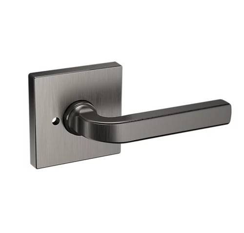 Baldwin 5190076PRIV-PRE Lifetime Graphite Nickel Privacy Lever with R017 Rose