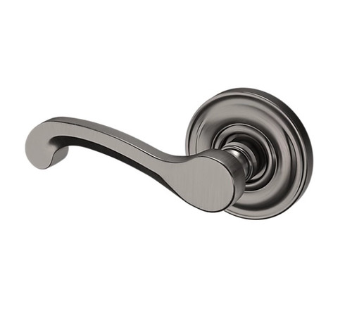 Baldwin 5445V076LDM-PRE Lifetime Graphite Nickel Left Handed Half Dummy Lever with 5048 Rose