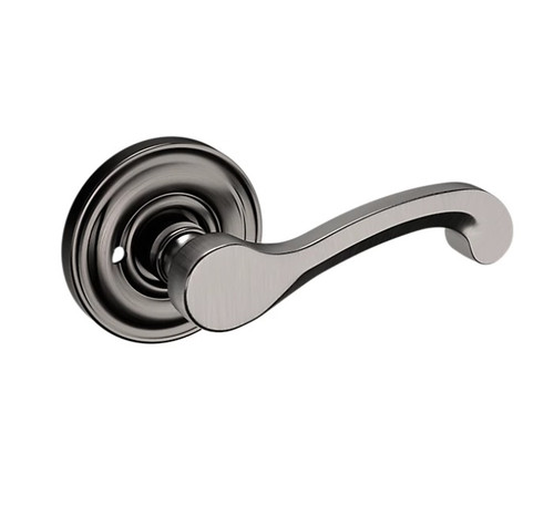 Baldwin 5445V076PRIV-PRE Lifetime Graphite Nickel Privacy Lever with 5048 Rose