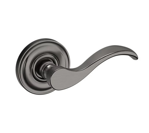 Baldwin 5455V076RDM-PRE Lifetime Graphite Nickel Right Handed Half Dummy Lever with 5048 Rose