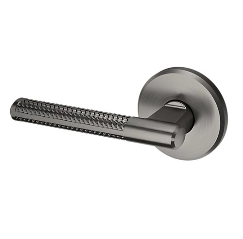 Baldwin L015076LDM-PRE Lifetime Graphite Nickel Left Handed Half Dummy Lever with R016 Rose