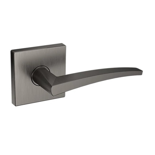 Baldwin L022076PASS-PRE Lifetime Graphite Nickel Passage Lever with R017 Rose