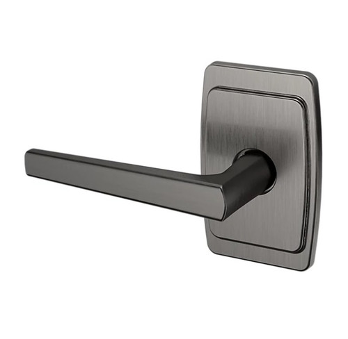 Baldwin L024076LDM-PRE Lifetime Graphite Nickel Left Handed Half Dummy Lever with R046 Rose