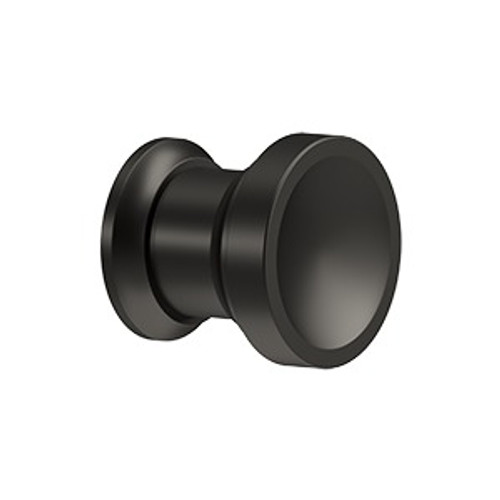 Deltana CHAL10U10B Chalice 1" Contemporary Cabinet Knob Oil Rubbed Bronze Finish