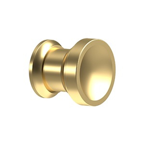 Deltana CHAL10CR003 Chalice 1" Contemporary Cabinet Knob Lifetime Brass Finish