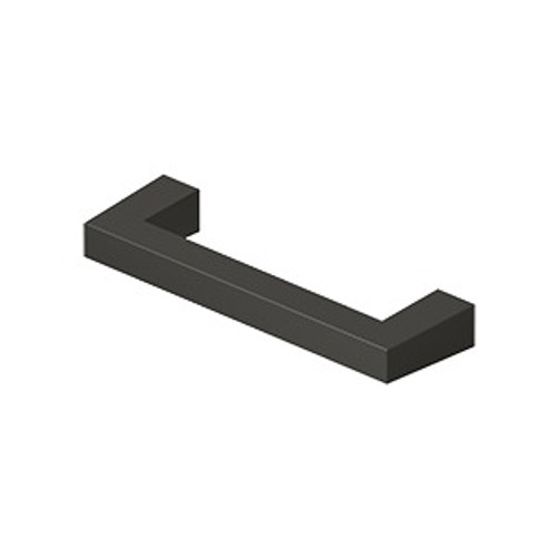 Deltana SBP35U10B Modern Square Bar Cabinet Pull with 3-1/2" Center to Center Oil Rubbed Bronze Finish