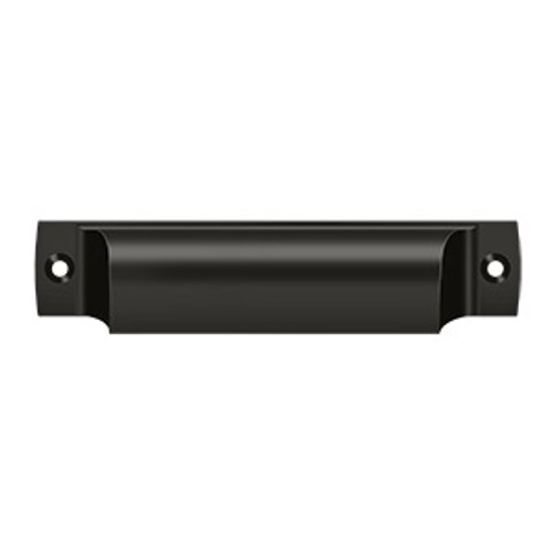 Deltana SHP40U10B 4" Rectangular Shell Pull Oil Rubbed Bronze Finish